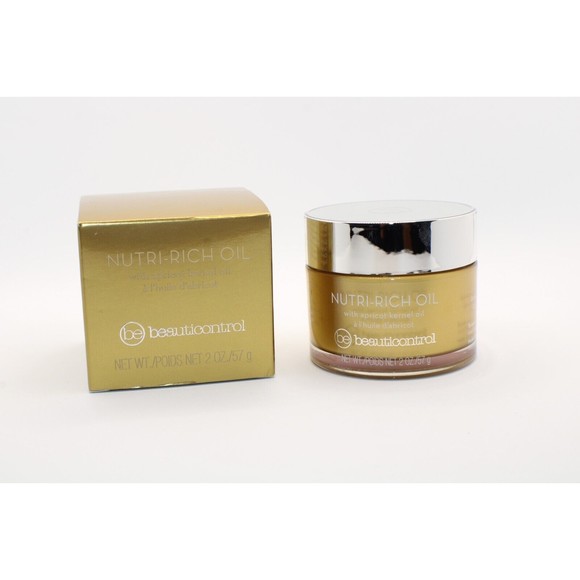 BE Beauticontrol Nutri-Rich Oil With Apricot Kernel Oil 2 FL OZ New - Picture 3 of 8
